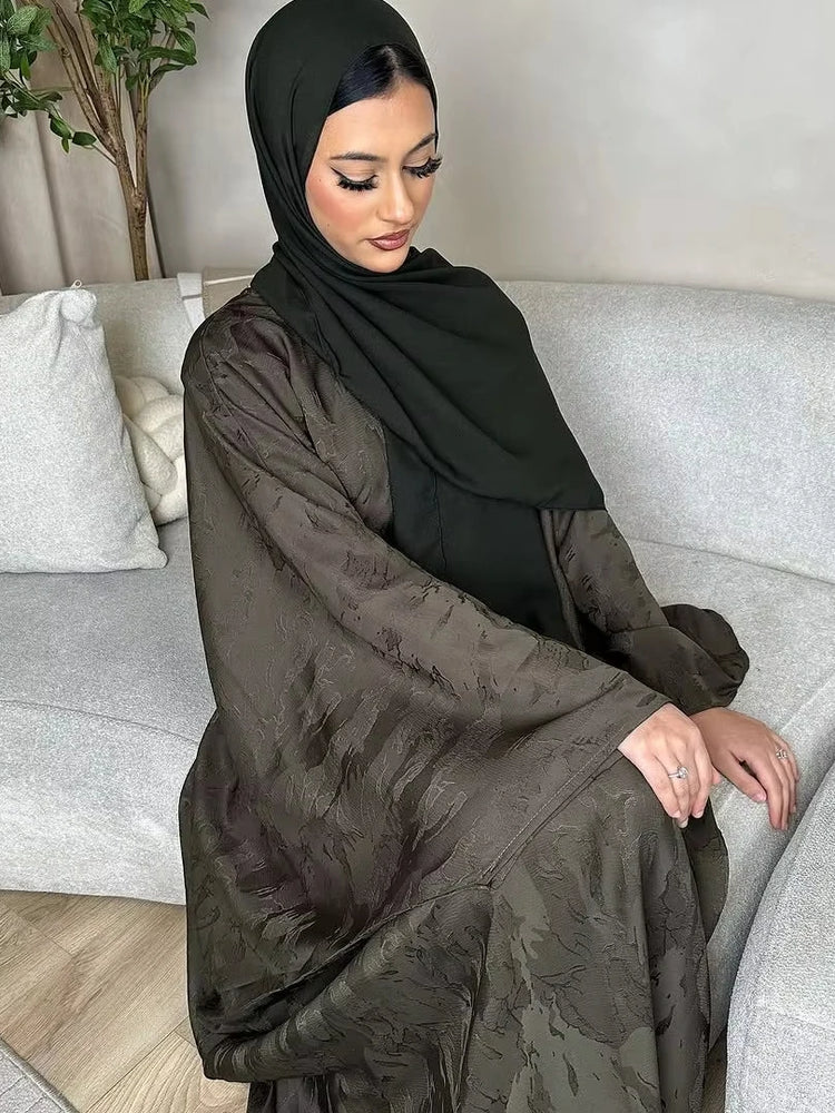 Muslim Dress Women Eid Abaya Turkish Kaftan VeAbayas Jalabiya Modest Dresses - Lena & Miles Exquisite Boutique LLC.
