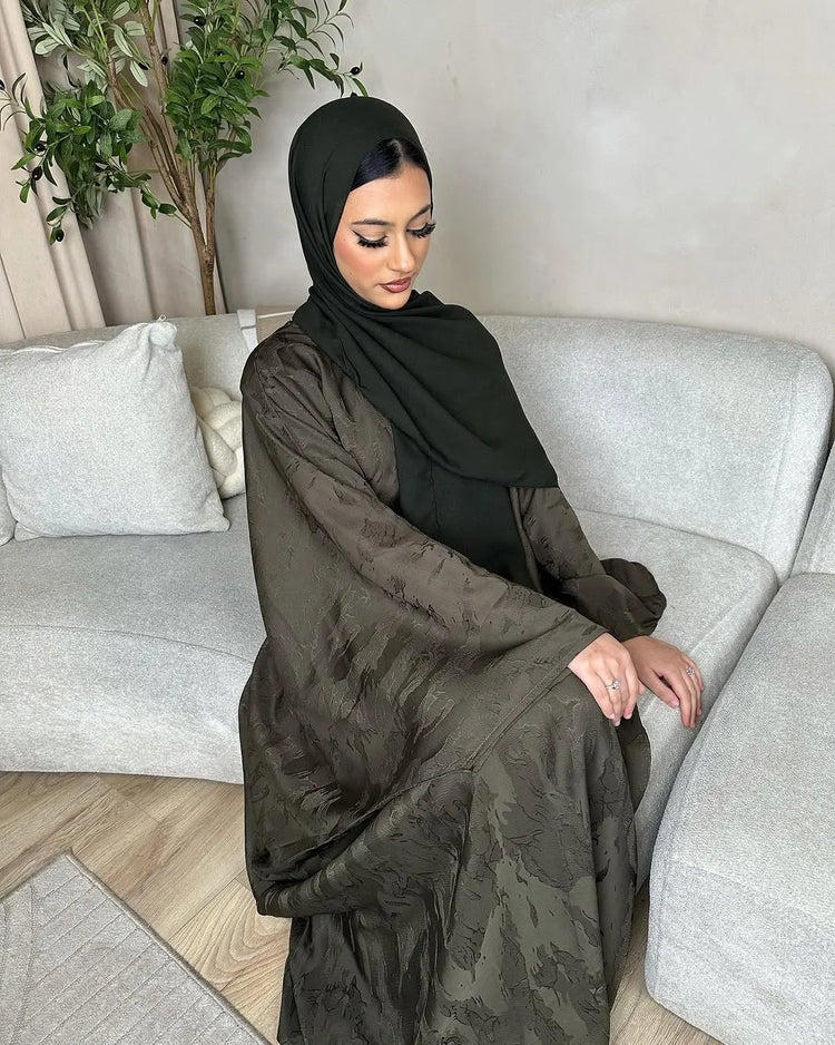 Muslim Dress Women Eid Abaya Turkish Kaftan VeAbayas Jalabiya Modest Dresses - Lena & Miles Exquisite Boutique LLC.