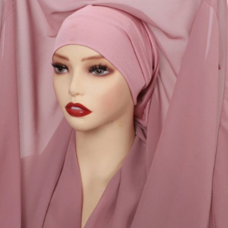 Muslim Newest Instant Chiffon Hijab with Magneti - Lena & Miles Exquisite Boutique LLC.