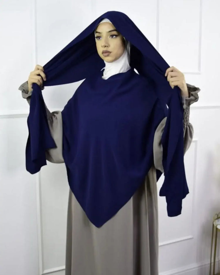 Anti Slip Muslim Hijab Set Jersey Khimar Abaya - Lena & Miles Exquisite Boutique LLC.