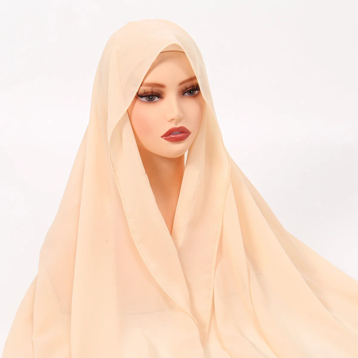 Muslim Newest Instant Chiffon Hijab with Magneti - Lena & Miles Exquisite Boutique LLC.