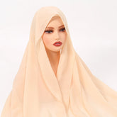 Muslim Newest Instant Chiffon Hijab with Magneti - Lena & Miles Exquisite Boutique LLC.