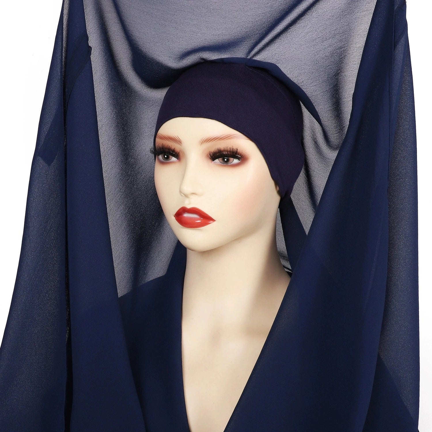 Muslim Newest Instant Chiffon Hijab with Magneti - Lena & Miles Exquisite Boutique LLC.