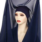Muslim Newest Instant Chiffon Hijab with Magneti - Lena & Miles Exquisite Boutique LLC.