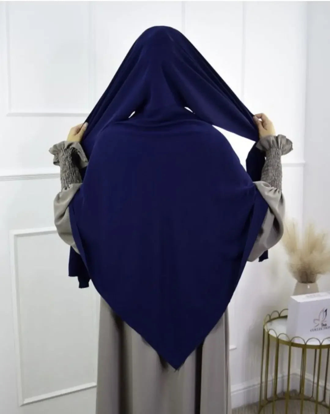 Anti Slip Muslim Hijab Set Jersey Khimar Abaya - Lena & Miles Exquisite Boutique LLC.