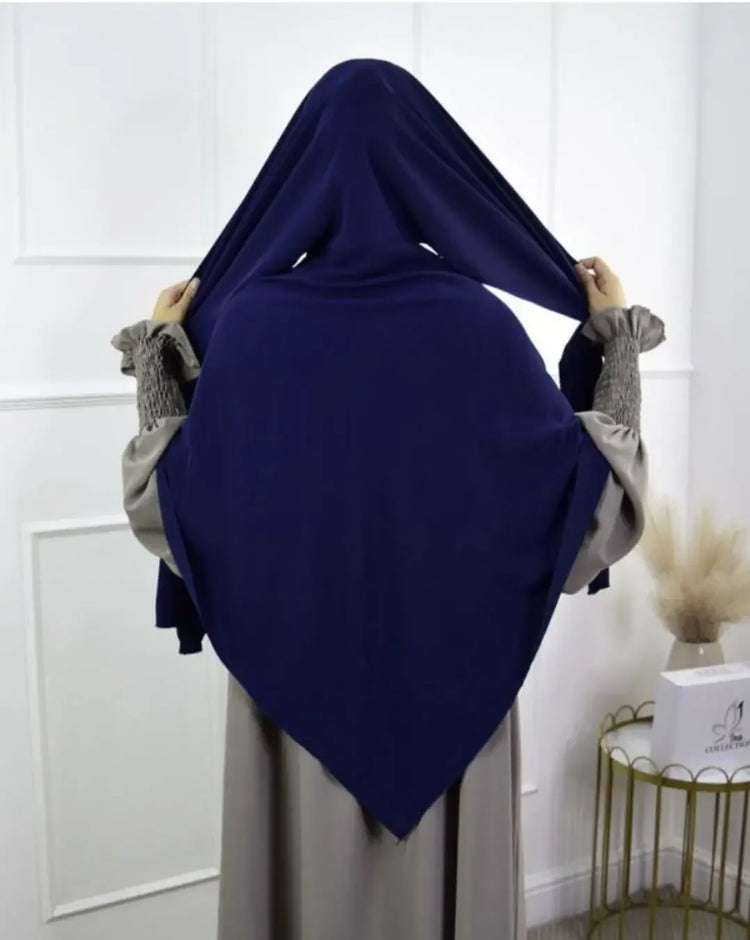 Anti Slip Muslim Hijab Set Jersey Khimar Abaya - Lena & Miles Exquisite Boutique LLC.