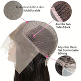 13x4 Straight HD Transparent Lace Front Wigs Human Hair 150% Density Glueless Brazilian Virgin Human Hair Lace Frontal Wigs For Women Pre Plucked With Baby Hair Natural Hairline 28 30 32 34 Inches Straight Lace Frontal Wigs N - Lena & Miles Exquisite Boutique LLC.