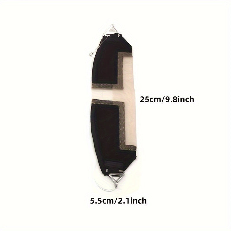 1pc Transparent Elastic Fishing Line Headband Velvet Headband With Small Pieces Of Invisible T Lace Headband For Wearing Wigs - Lena & Miles Exquisite Boutique LLC.