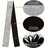 1pc Elastic Bands for Wigs Edges Lace Melting Band for Lace Wigs Thick Laying Adjustable Bands Edge Wrap to Lay Edges Lace Frontal Melt Band for Wigs, Edge Laying Band for Women - Lena & Miles Exquisite Boutique LLC.