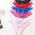1/6 pcs Exquisite Floral Lace Mesh Thongs - Hollow Out Open Crotch Design, Breathable, Comfortable, Sexy Women&