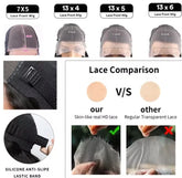 220% 16Inch Highlight Ombre Bob Wigs 13X6 Straight Hd Lace Frontal Glueless Front Short Bob Wig Colored Human Hair Ready to Wear - Lena & Miles Exquisite Boutique LLC.