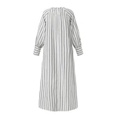 Casual Shirt Dress for Women Muslim Abaya - Lena & Miles Exquisite Boutique LLC.