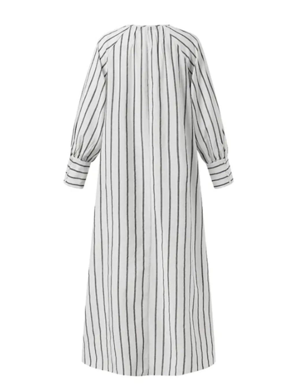 Casual Shirt Dress for Women Muslim Abaya - Lena & Miles Exquisite Boutique LLC.